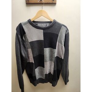 Oscar de la Renta Men's Patchwork Sweater Size Large